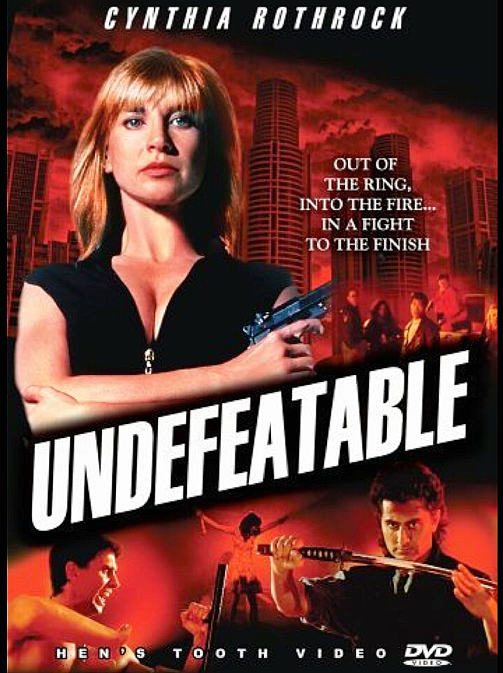 Undefeatable (1993) starring Cynthia Rothrock on DVD on DVD