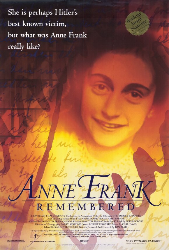 Anne Frank Remembered (1995) starring Kenneth Branagh on DVD on DVD