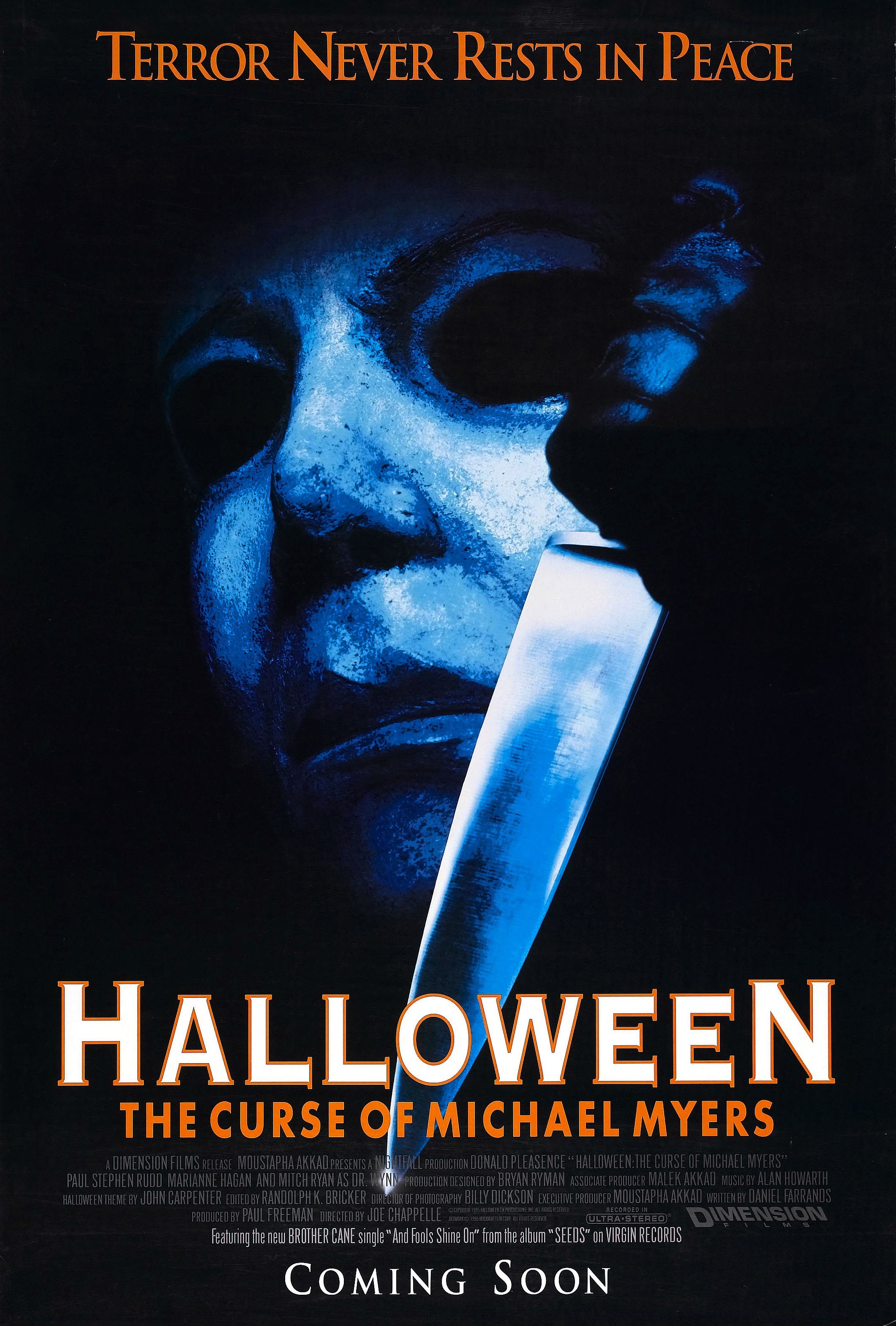 Halloween 6: The Curse of Michael Myers (1995) starring Donald Pleasence on DVD on DVD