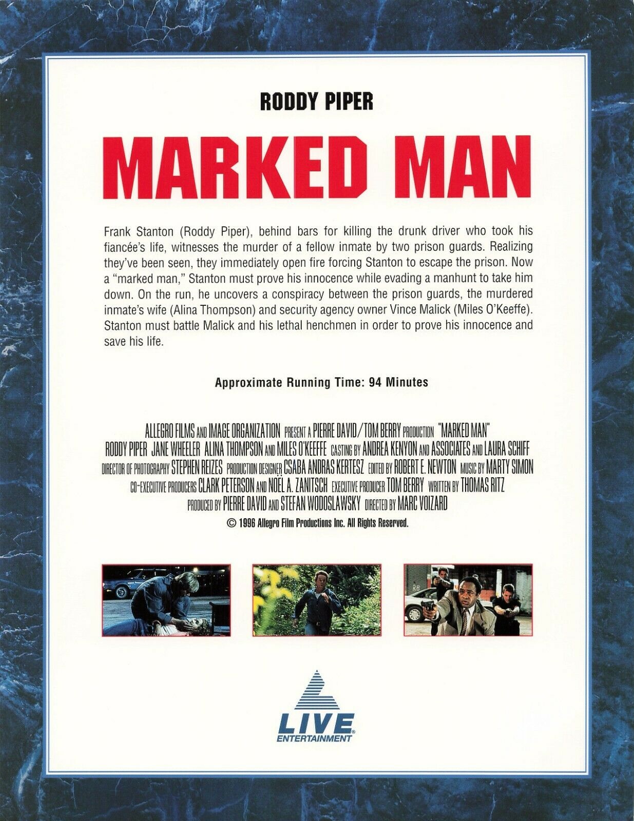 Marked Man (1996) Screenshot 1