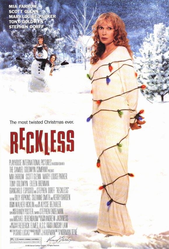 Reckless (1995) starring Mia Farrow on DVD on DVD