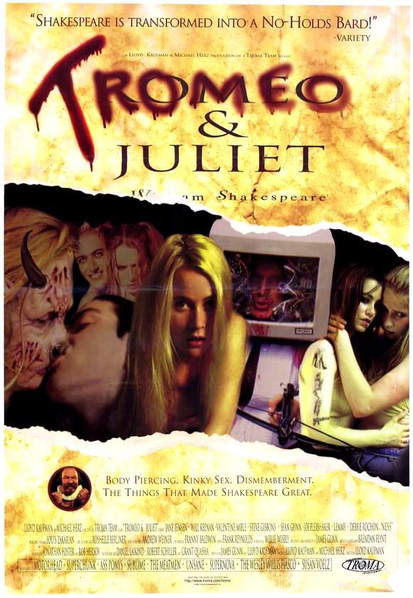 Tromeo and Juliet (1996) starring Jane Jensen on DVD on DVD