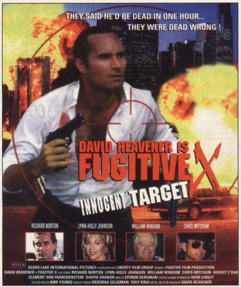 Fugitive X: Innocent Target (1996) starring David Heavener on DVD on DVD