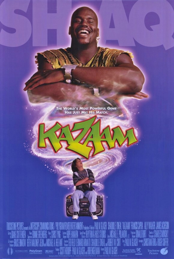 Kazaam (1996) starring Shaquille O'Neal on DVD on DVD