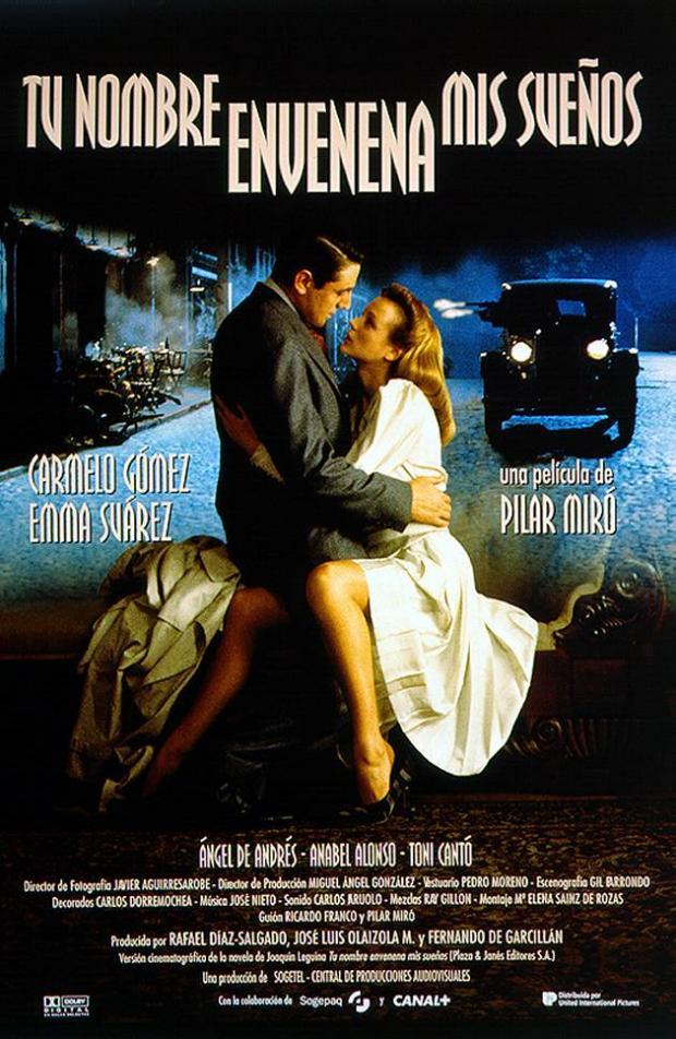 Tu nombre envenena mis sueños (1996) with English Subtitles on DVD on DVD