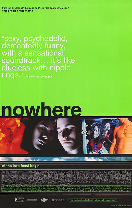 Nowhere (1997) starring James Duval on DVD on DVD