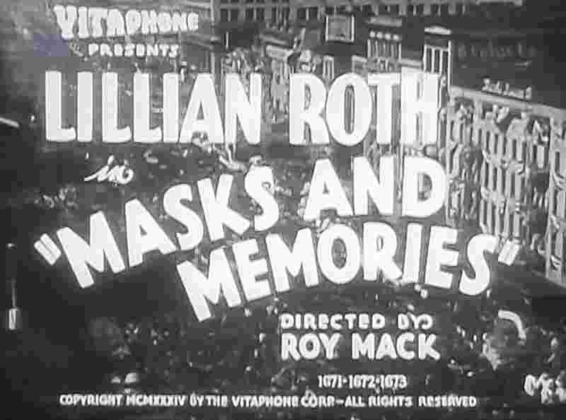 Masks and Memories (1934) Screenshot 1