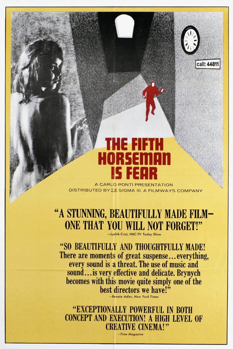 ...and the Fifth Horseman Is Fear (1965) with English Subtitles on DVD on DVD
