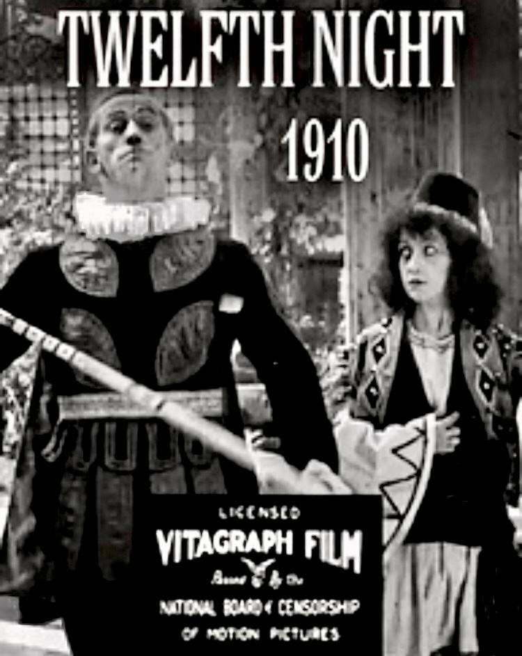 Twelfth Night (1910) starring Julia Swayne Gordon on DVD on DVD