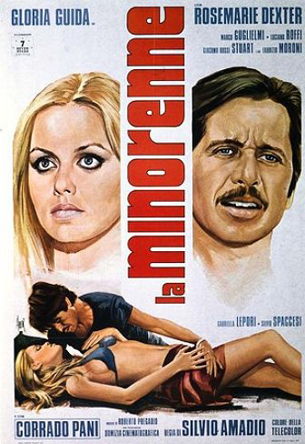 La minorenne (1974) with English Subtitles on DVD on DVD