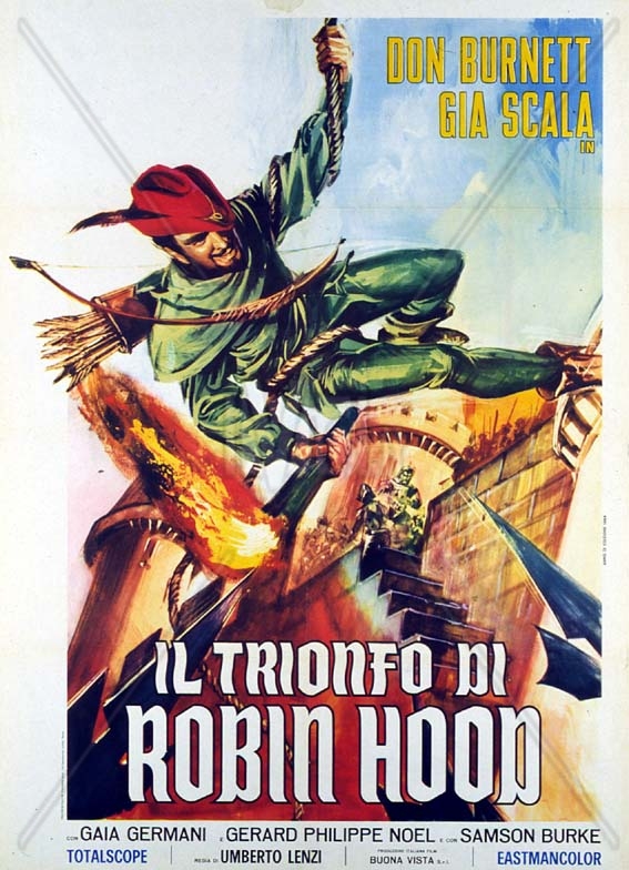The Triumph of Robin Hood (1962) starring Don Burnett on DVD on DVD