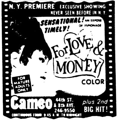 For Love and Money (1967) Screenshot 1