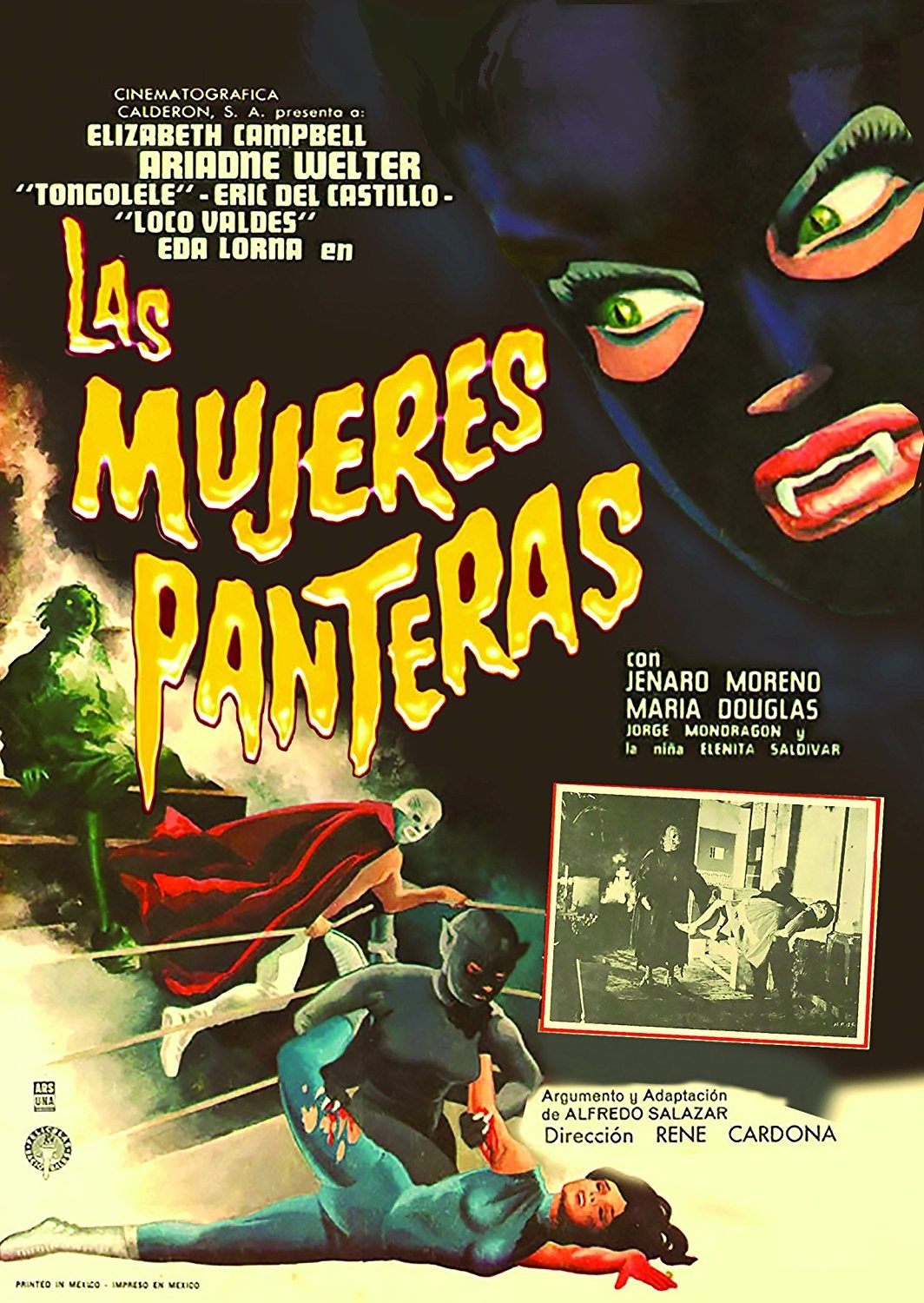 Las mujeres panteras (1967) with English Subtitles on DVD on DVD