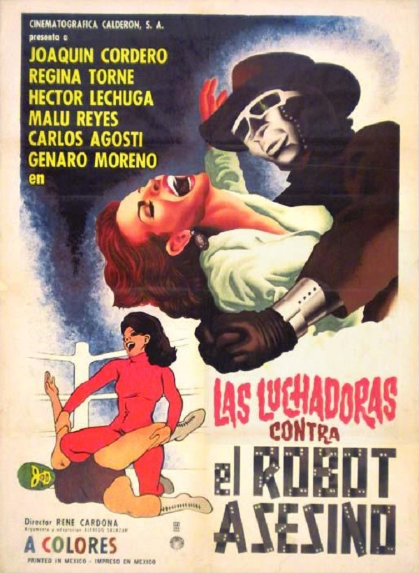 Las luchadoras vs el robot asesino (1969) with English Subtitles on DVD on DVD
