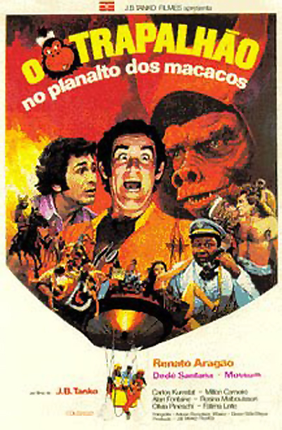 O Trapalhão no Planalto dos Macacos (1976) with English Subtitles on DVD on DVD