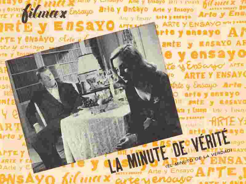 The Moment of Truth (1952) with English Subtitles on DVD DVD The Moment of Truth (1952) Screenshot 2