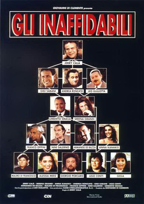 Gli inaffidabili (1997) with English Subtitles on DVD on DVD