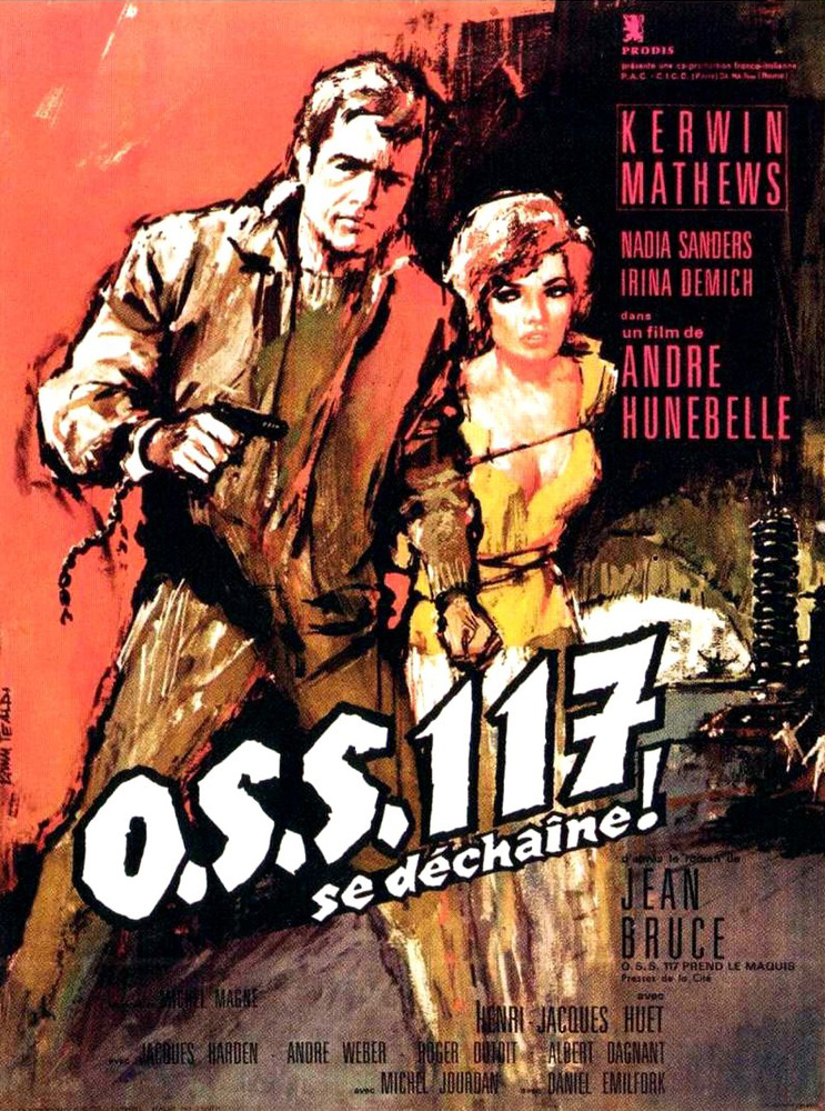 OSS 117 se déchaîne (1963) with English Subtitles on DVD on DVD