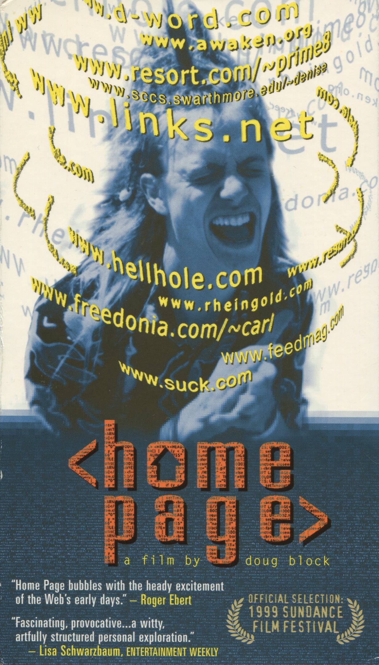 Home Page (1998) starring Joey Anuff on DVD on DVD