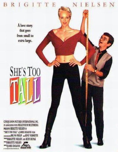 She's Too Tall (1999) starring Brigitte Nielsen on DVD on DVD