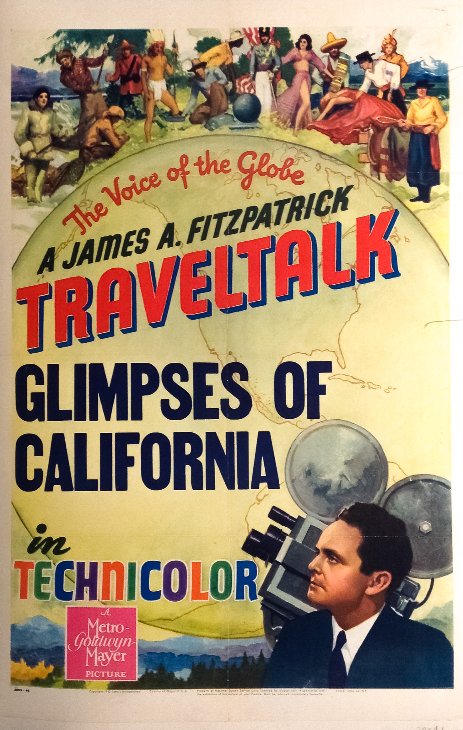 Glimpses of California (1946) starring James A. FitzPatrick on DVD on DVD