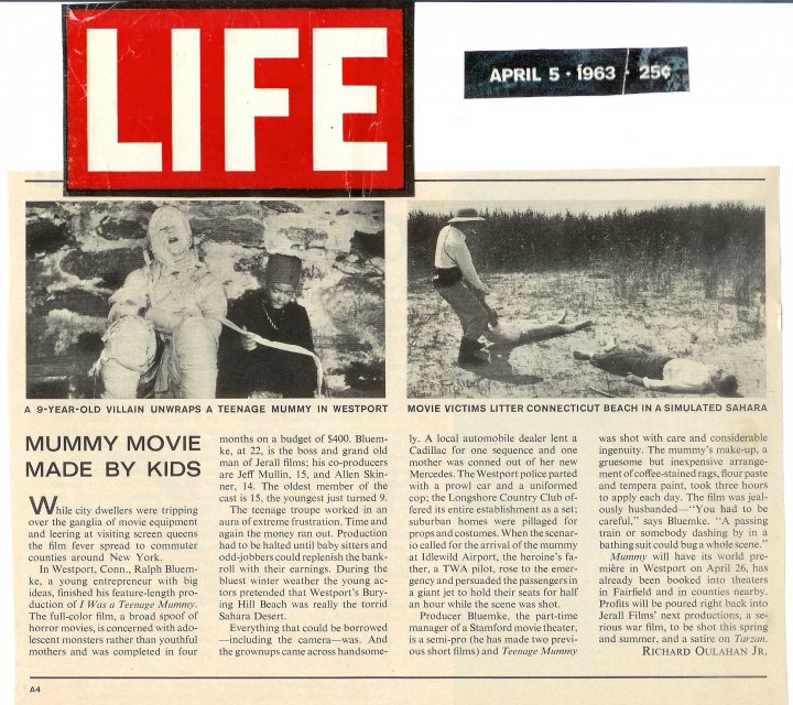 I Was a Teenage Mummy (1963) Screenshot 1 