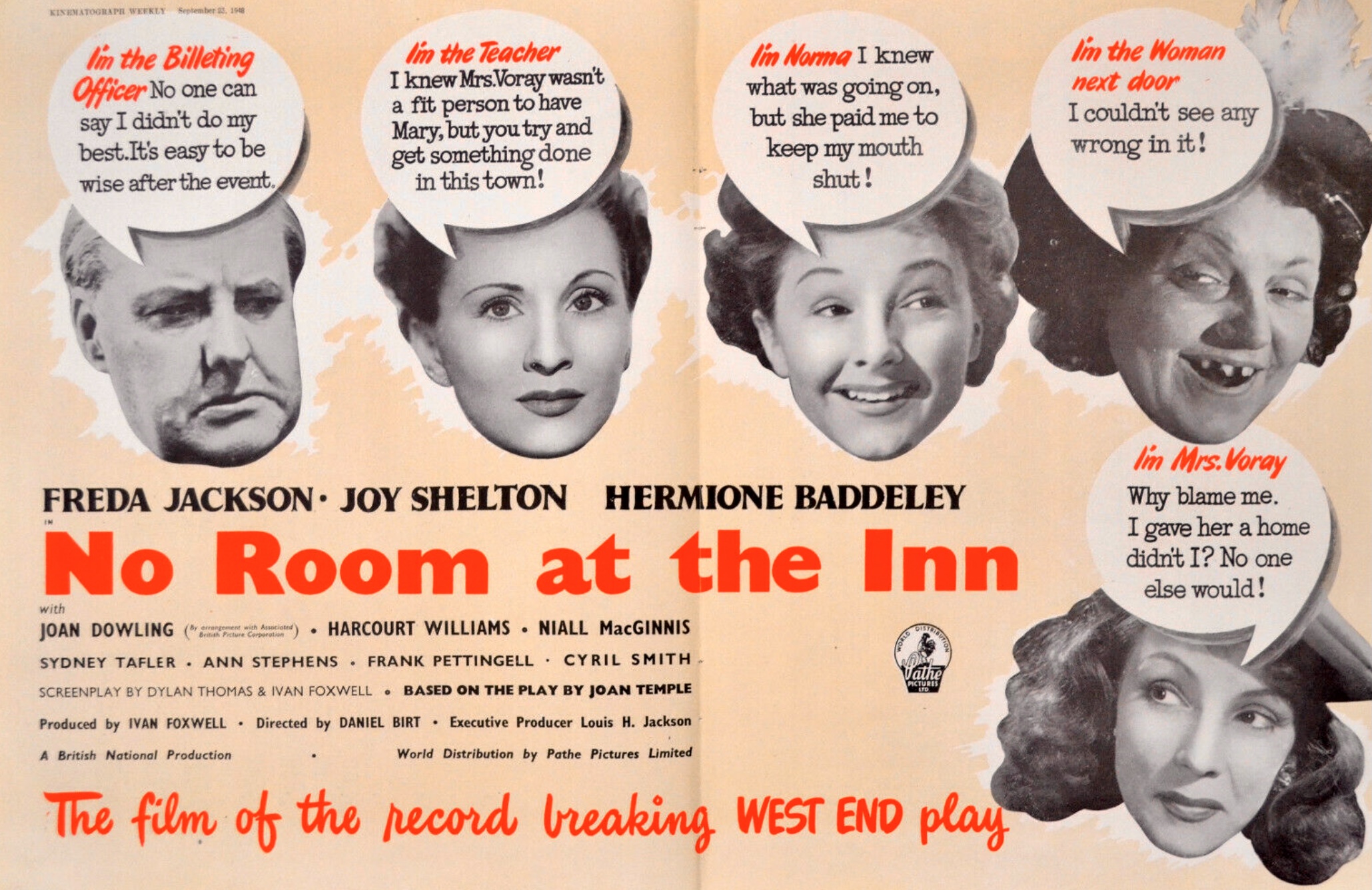 No Room at the Inn (1948) Screenshot 2