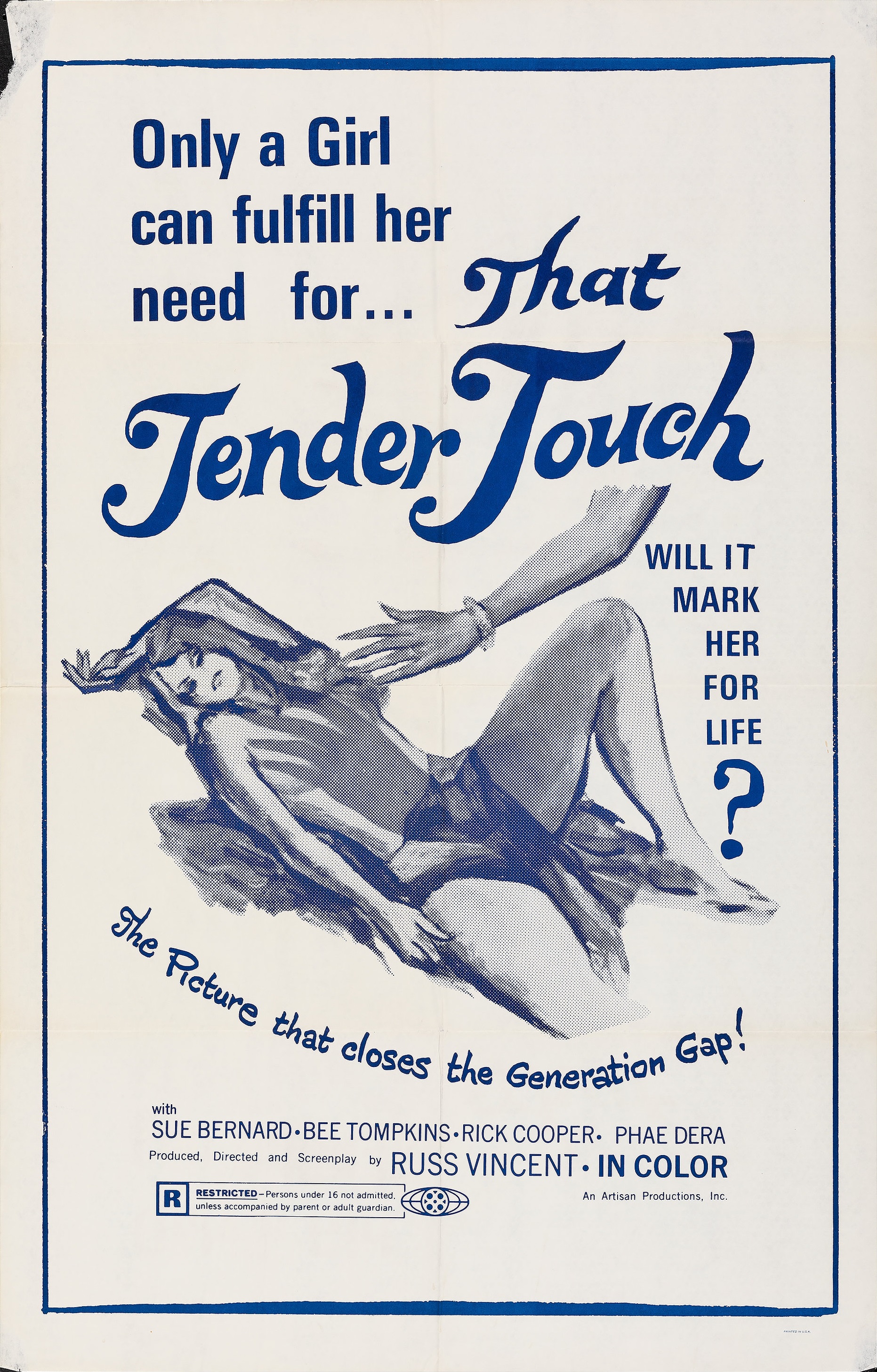 That Tender Touch (1969) starring Sue Bernard on DVD on DVD