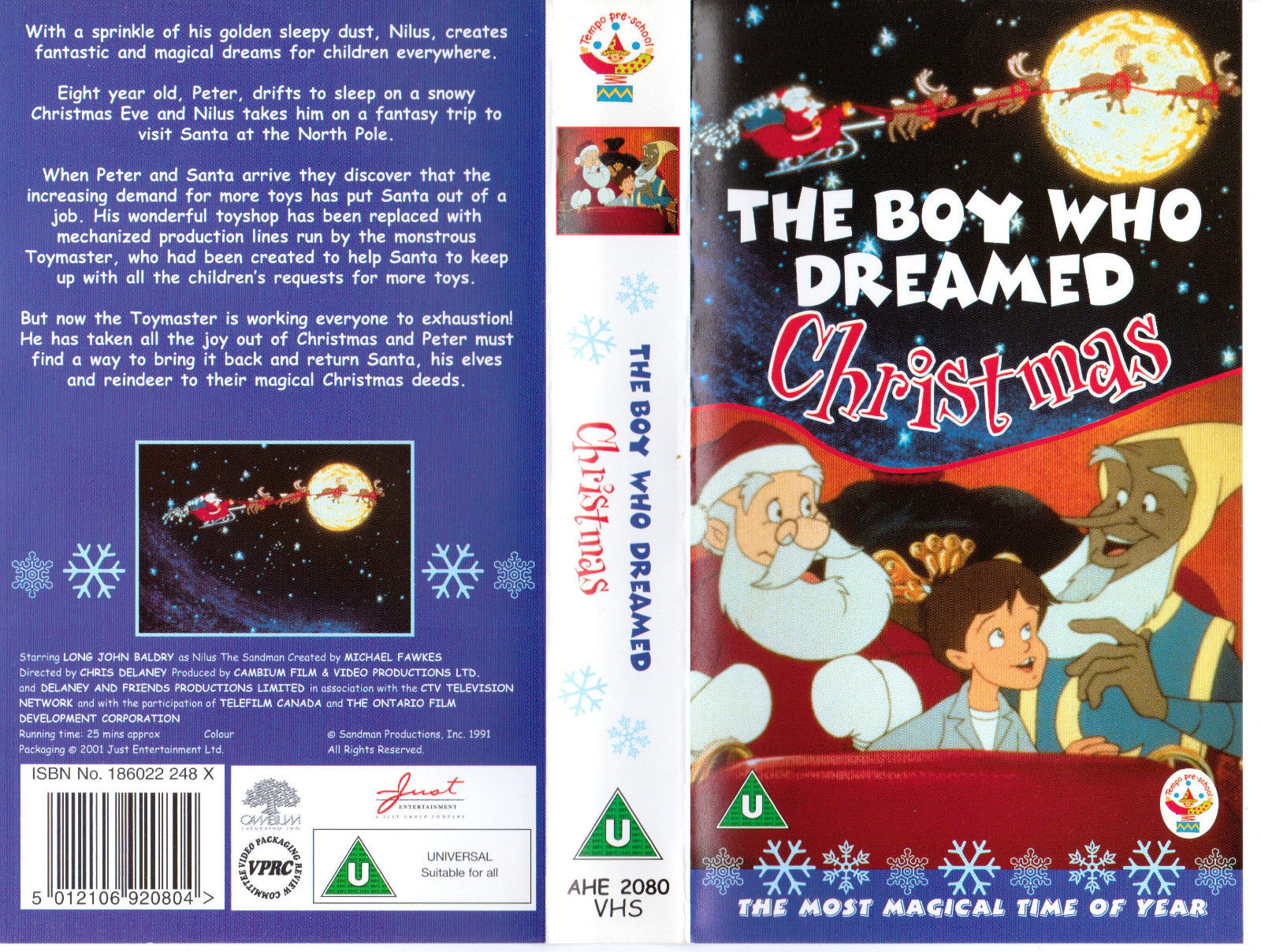 Nilus the Sandman: The Boy Who Dreamed Christmas (1991) Screenshot 2