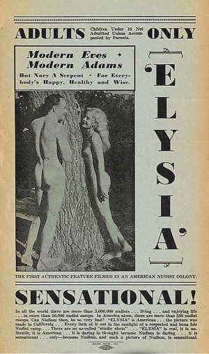 Elysia (Valley of the Nude) (1933) starring Constance Allen on DVD on DVD