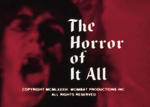 The Horror of It All (1983) Screenshot 2