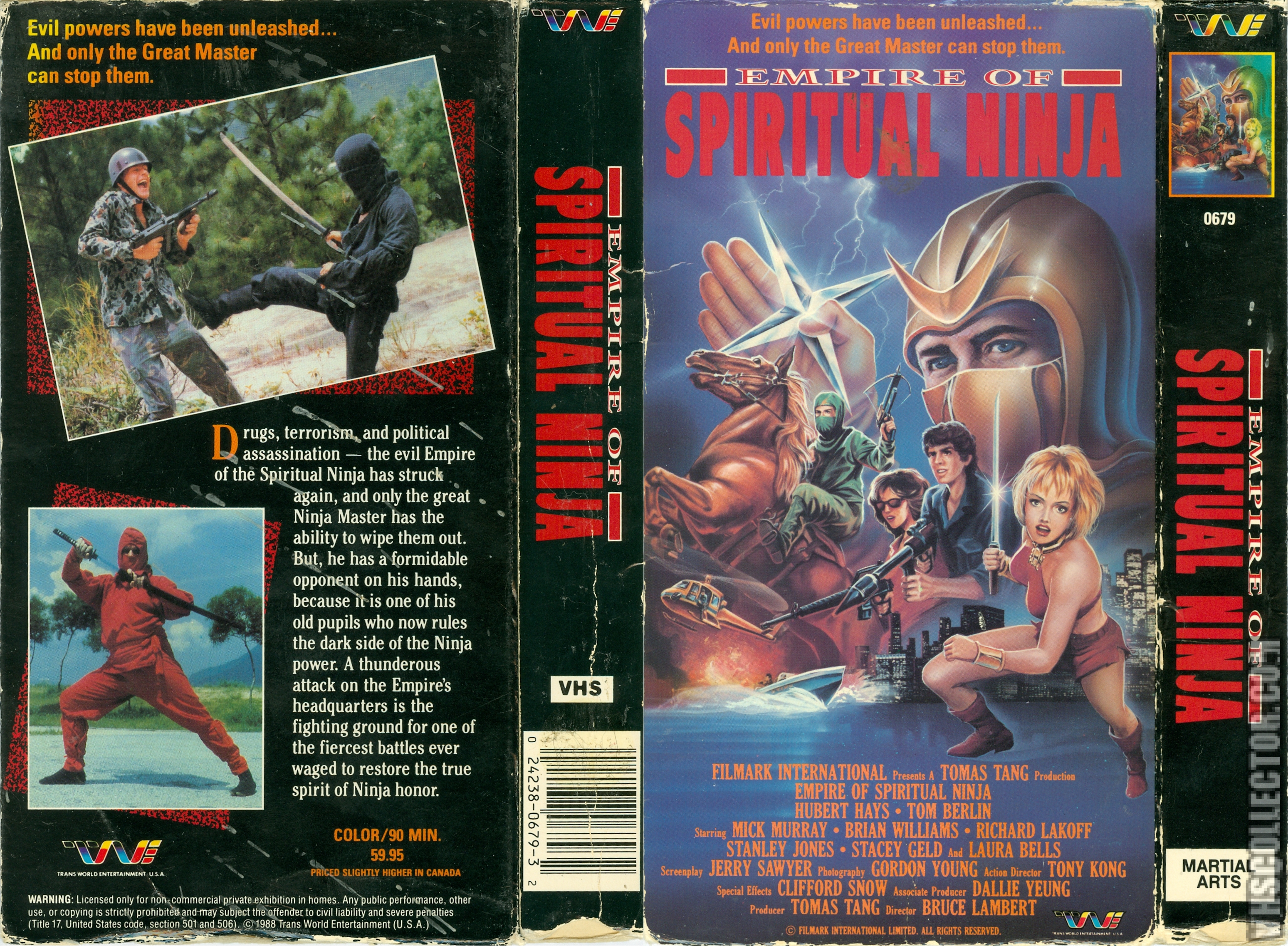 Empire of the Spiritual Ninja (1988) Screenshot 2 
