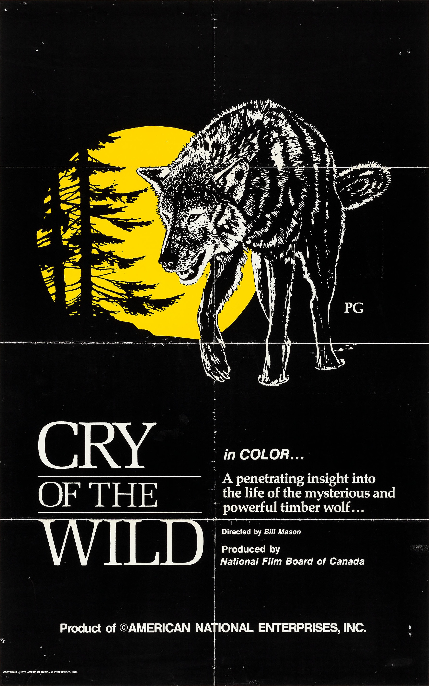 Cry of the Wild (1973) starring Bill Mason on DVD on DVD