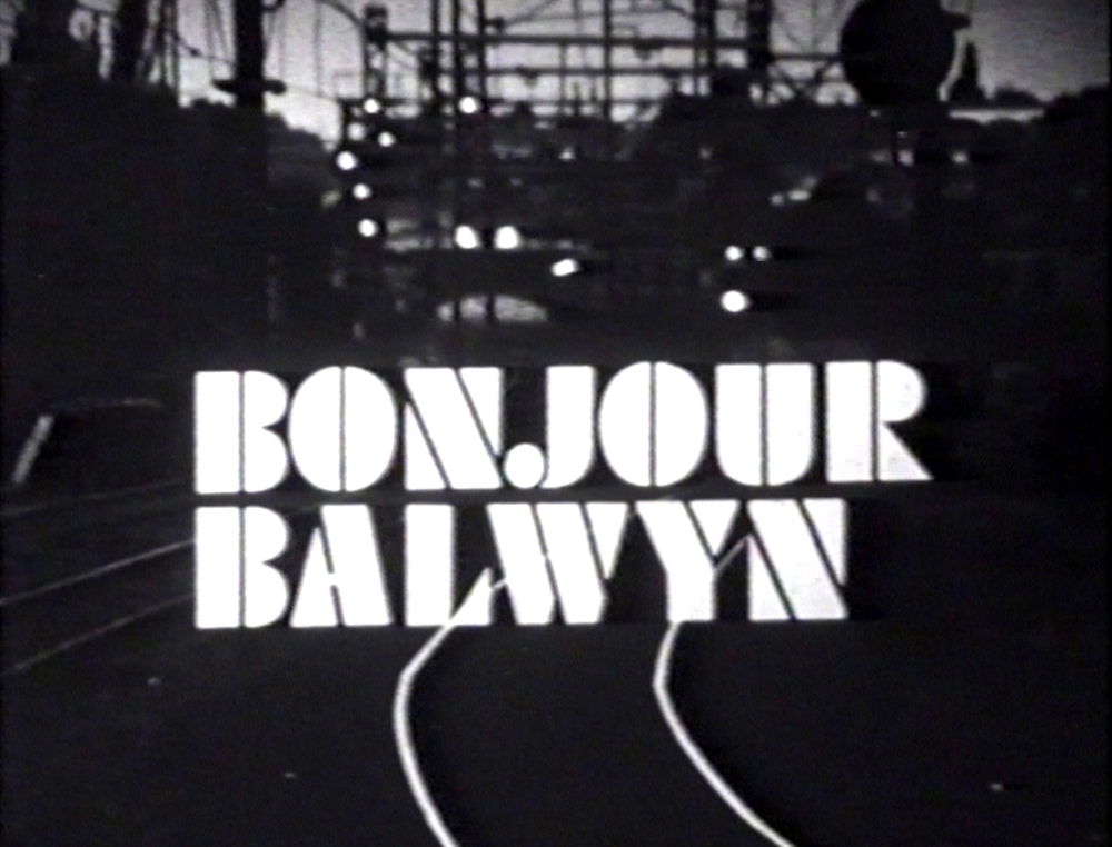 Bonjour Balwyn (1971) starring John Duigan on DVD on DVD