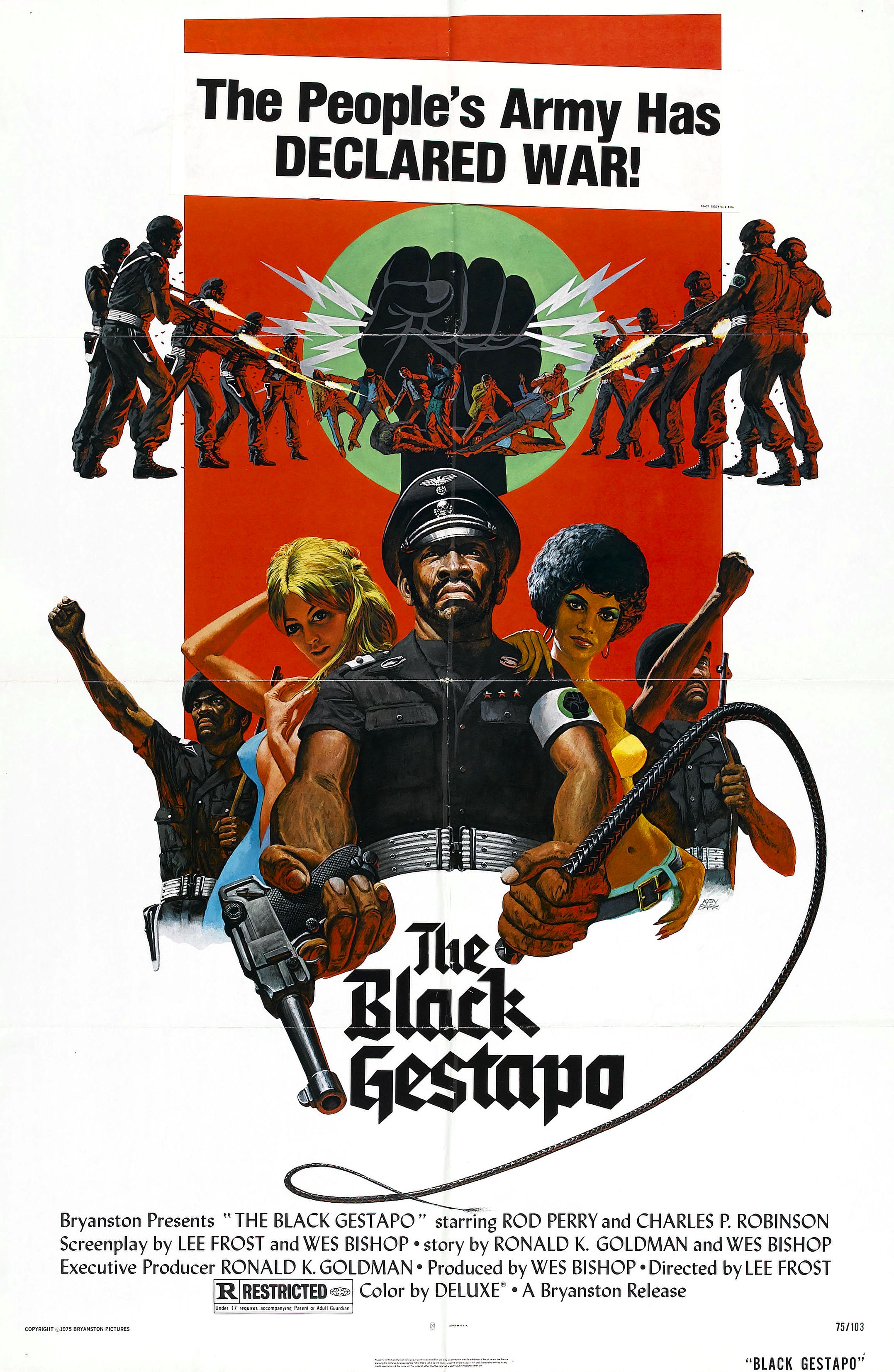 The Black Gestapo (1975) starring Rod Perry on DVD on DVD