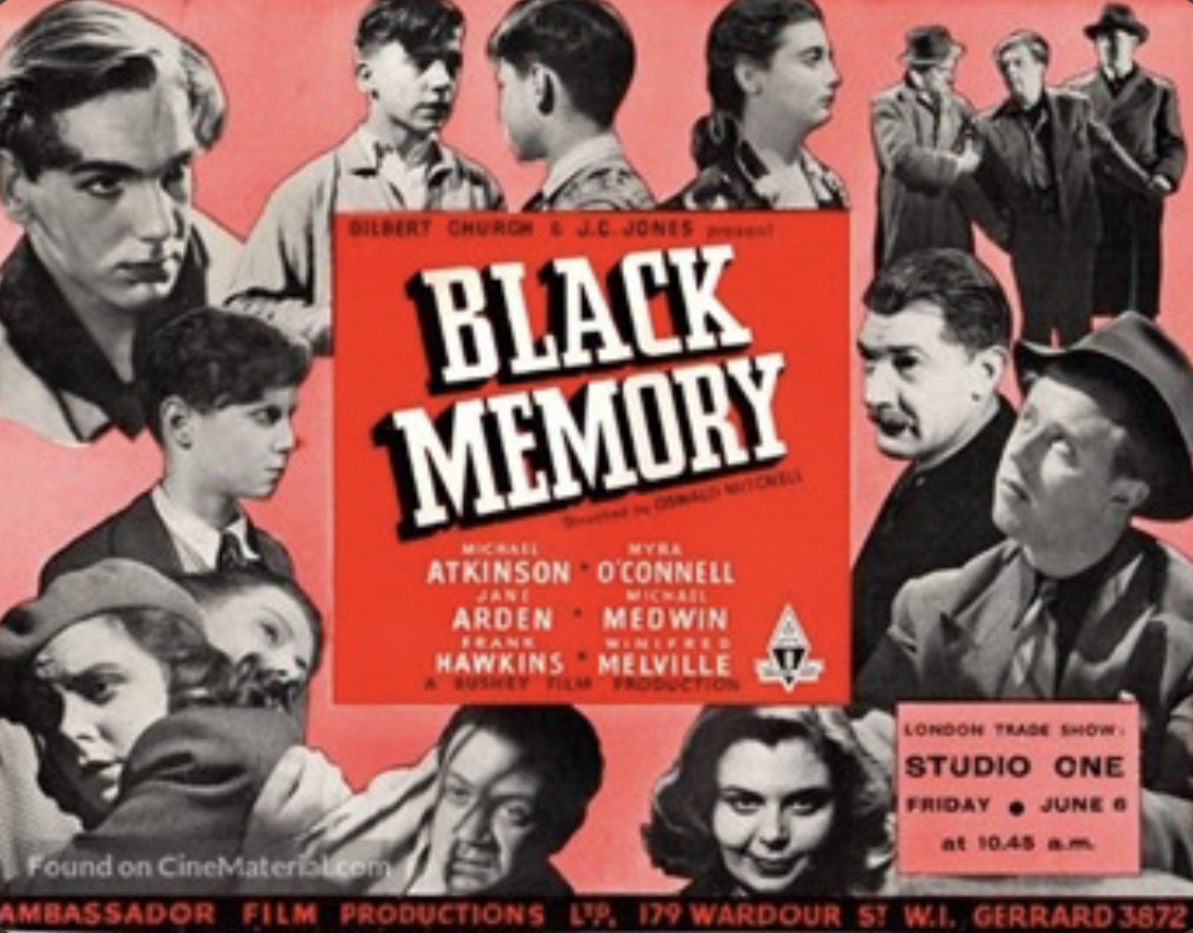 Black Memory (1947) starring Michael Atkinson on DVD on DVD