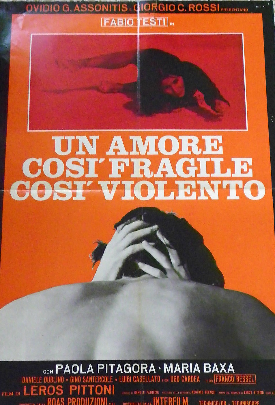 Un amore così fragile, così violento (1973) with English Subtitles on DVD on DVD