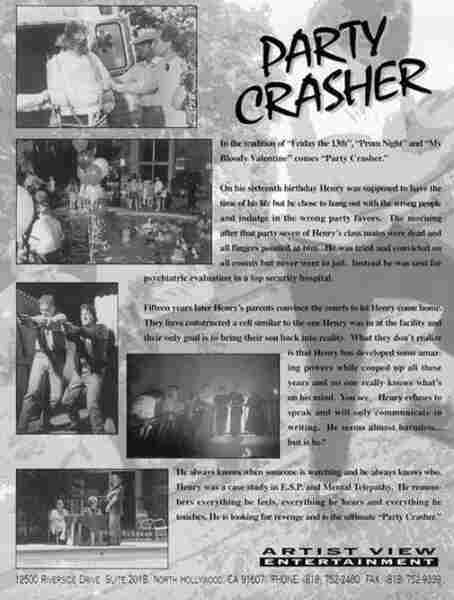 Party Crasher: My Bloody Birthday (2000) starring Randy Ackerman on DVD DVD Party Crasher: My Bloody Birthday (2000) Screenshot 1