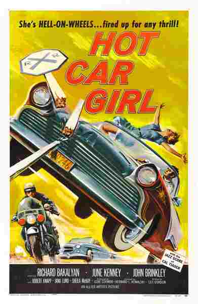 Hot Car Girl (1958) starring Richard Bakalyan on DVD on DVD