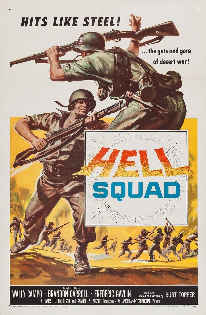 Hell Squad (1958) starring Wally Campo on DVD on DVD