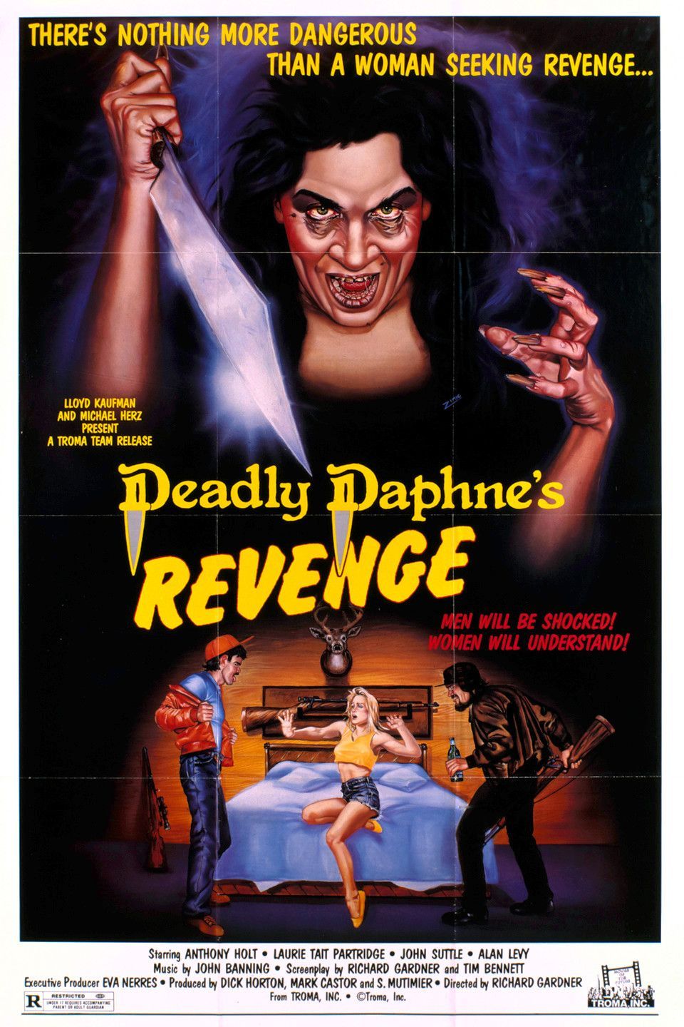Deadly Daphne's Revenge (1987) starring Anthony Holt on DVD on DVD