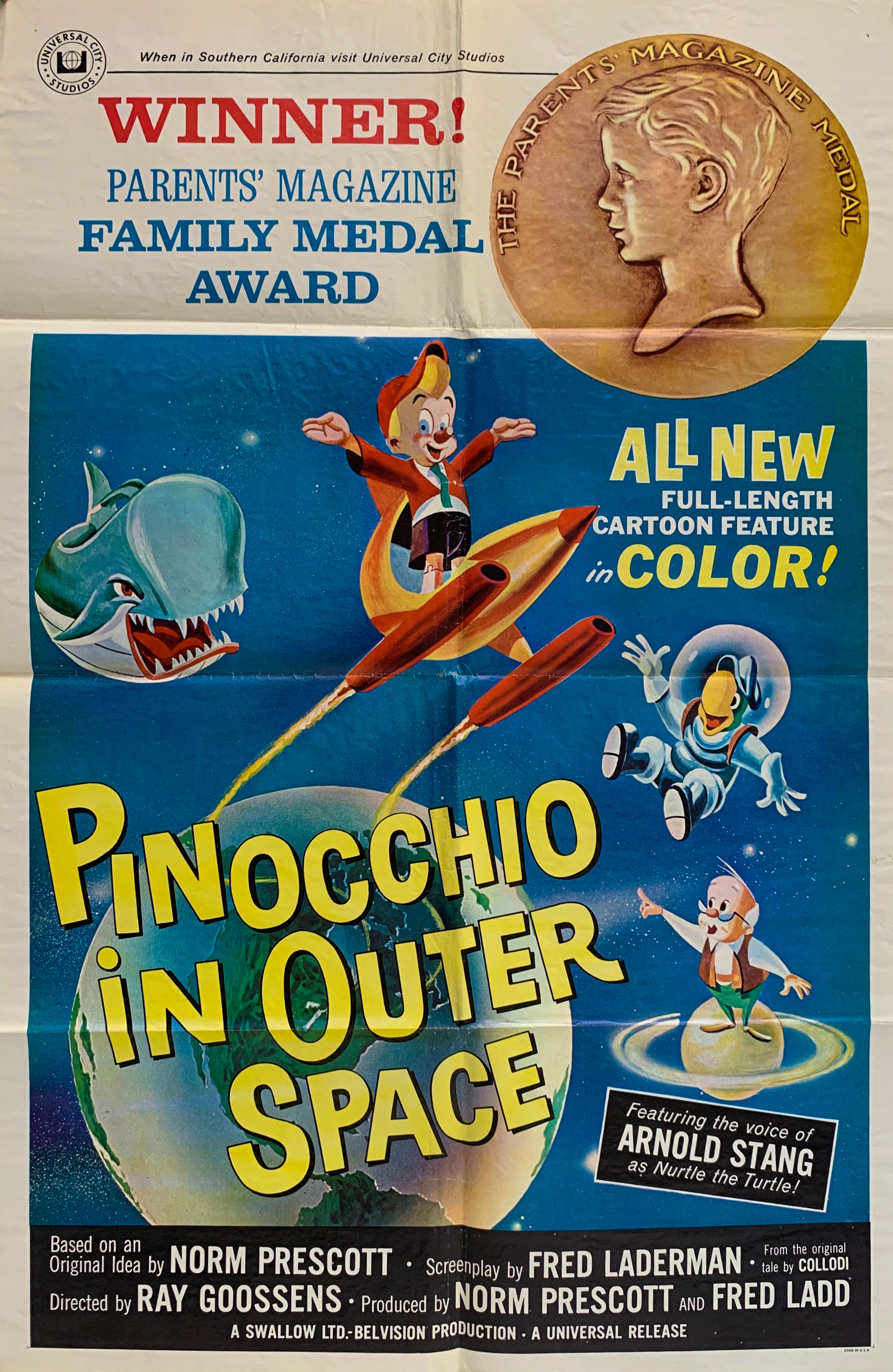 Pinocchio in Outer Space (1965) Screenshot 3