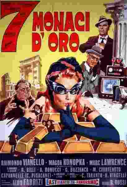 7 monaci d'oro (1966) with English Subtitles on DVD on DVD