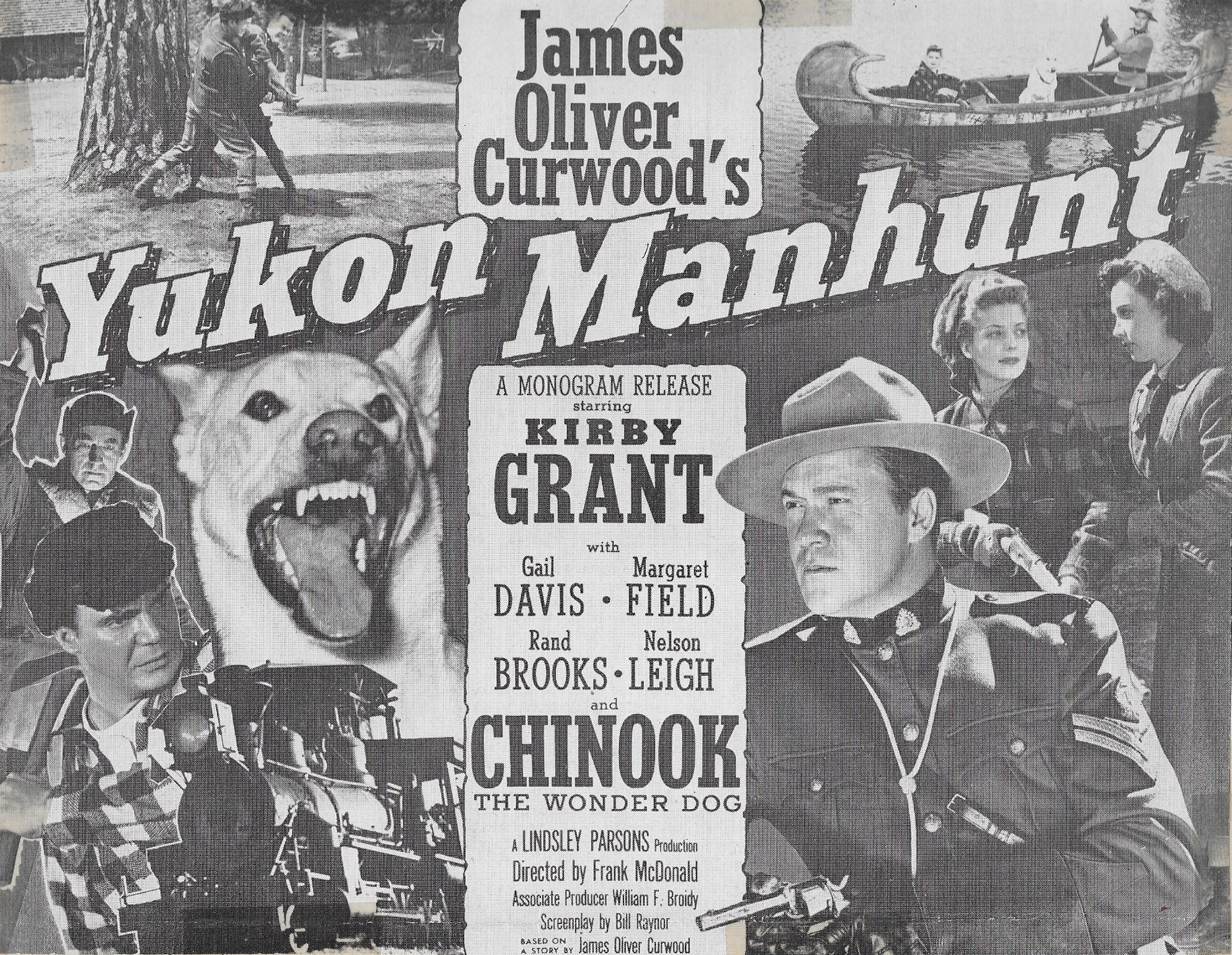 Yukon Manhunt (1951) starring Kirby Grant on DVD on DVD
