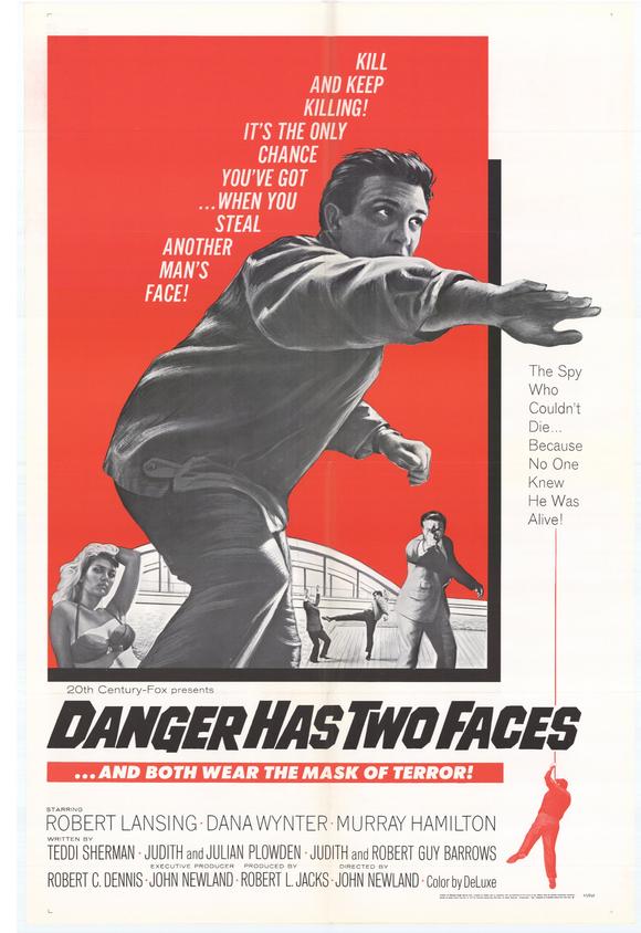 Danger Has Two Faces (1967) starring Robert Lansing on DVD on DVD