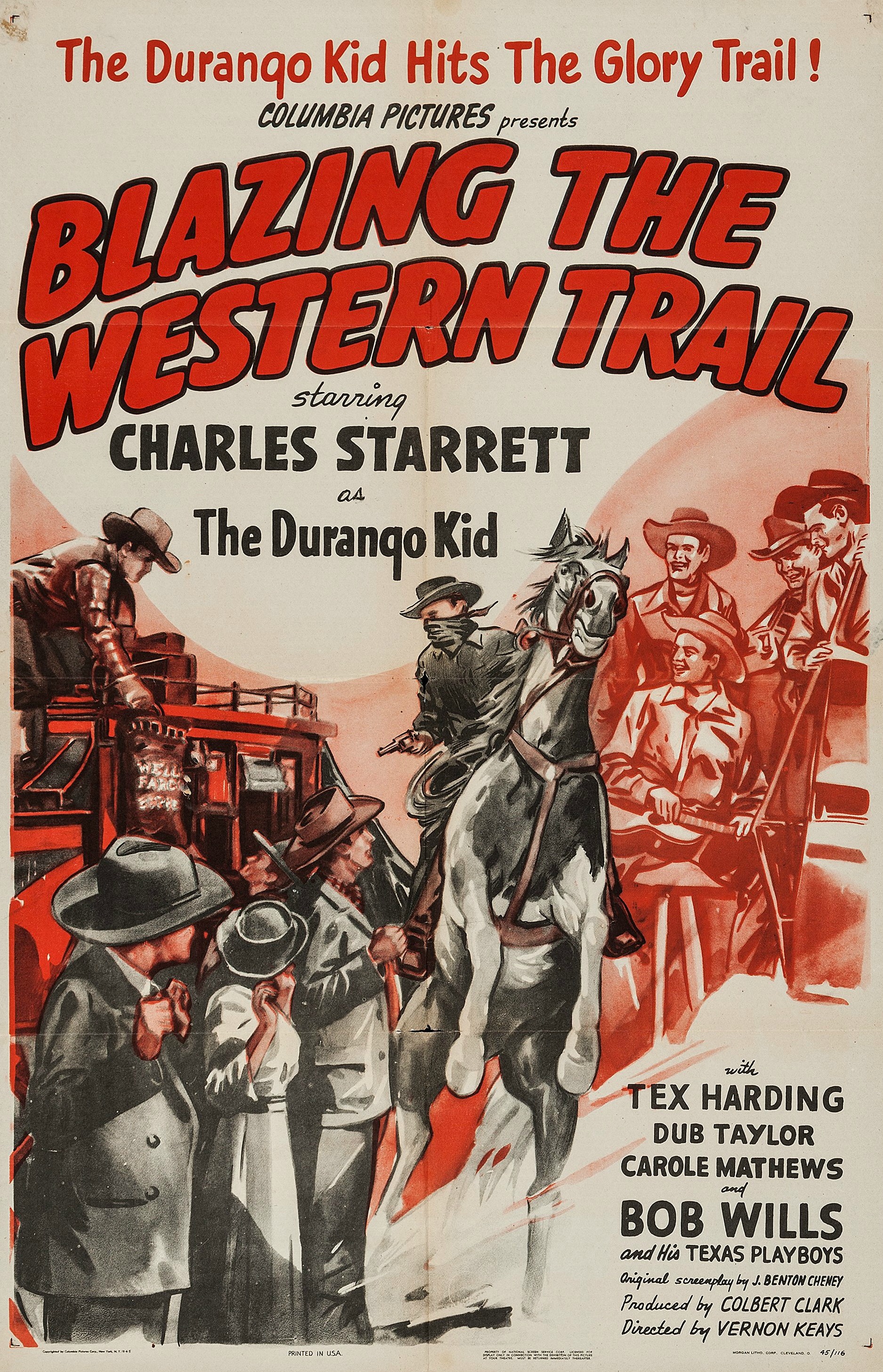 Blazing the Western Trail (1945) Screenshot 1 