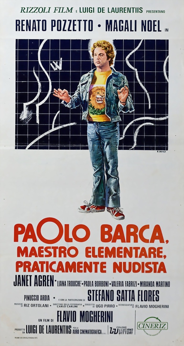Paolo Barca, maestro elementare, praticamente nudista (1975) with English Subtitles on DVD on DVD