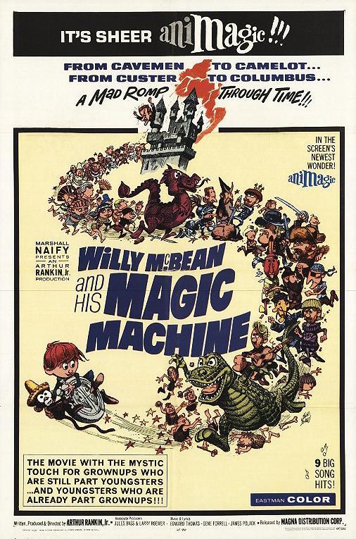 Willy McBean and His Magic Machine (1965) starring Larry D. Mann on DVD on DVD