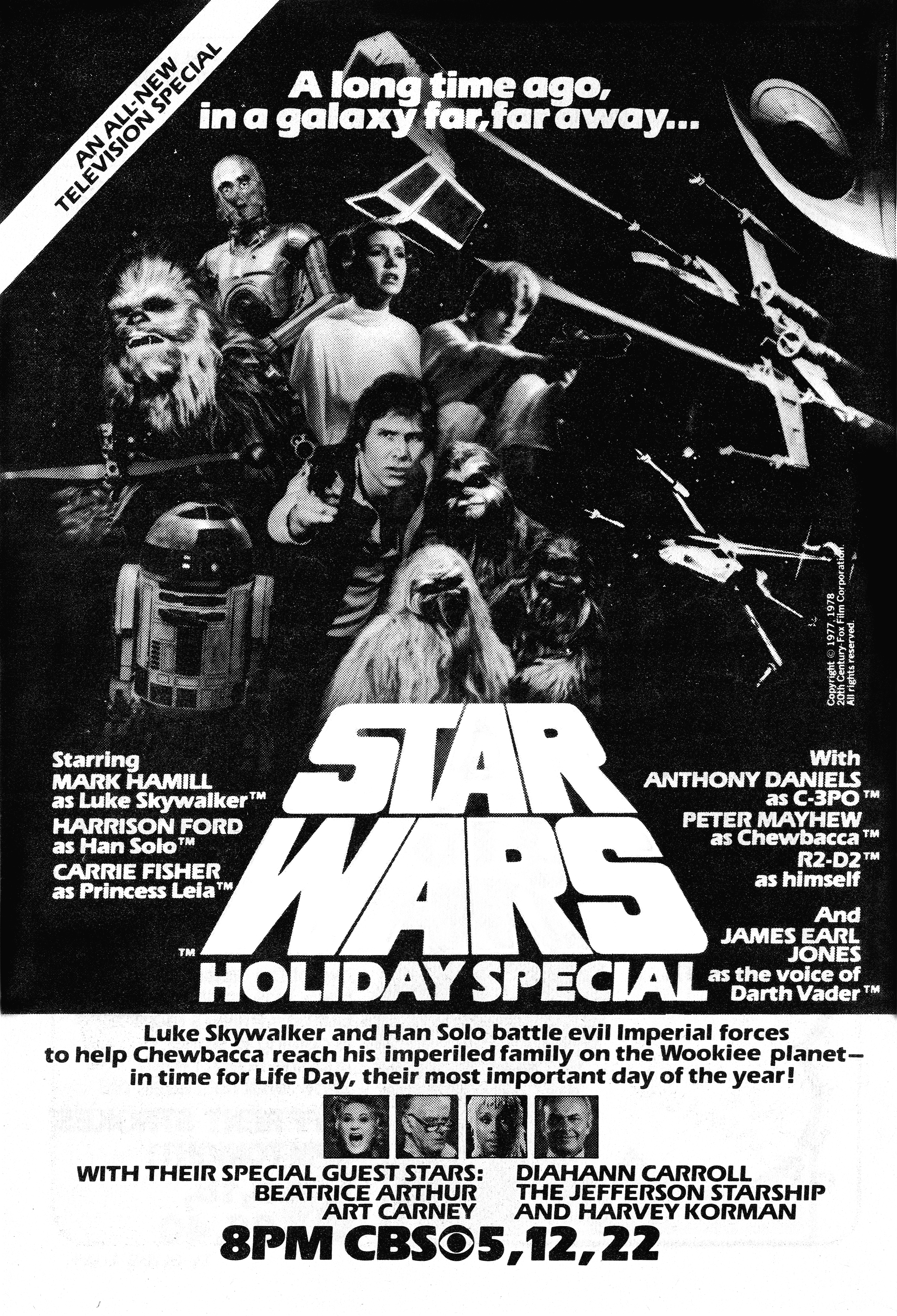 The Star Wars Holiday Special (1978) starring Mark Hamill on DVD on DVD