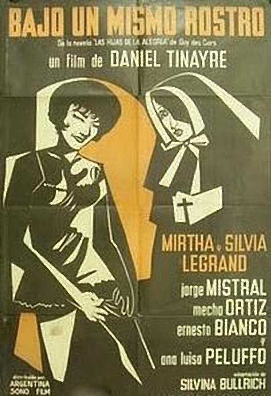 Bajo un mismo rostro (1962) starring Mirtha Legrand on DVD on DVD